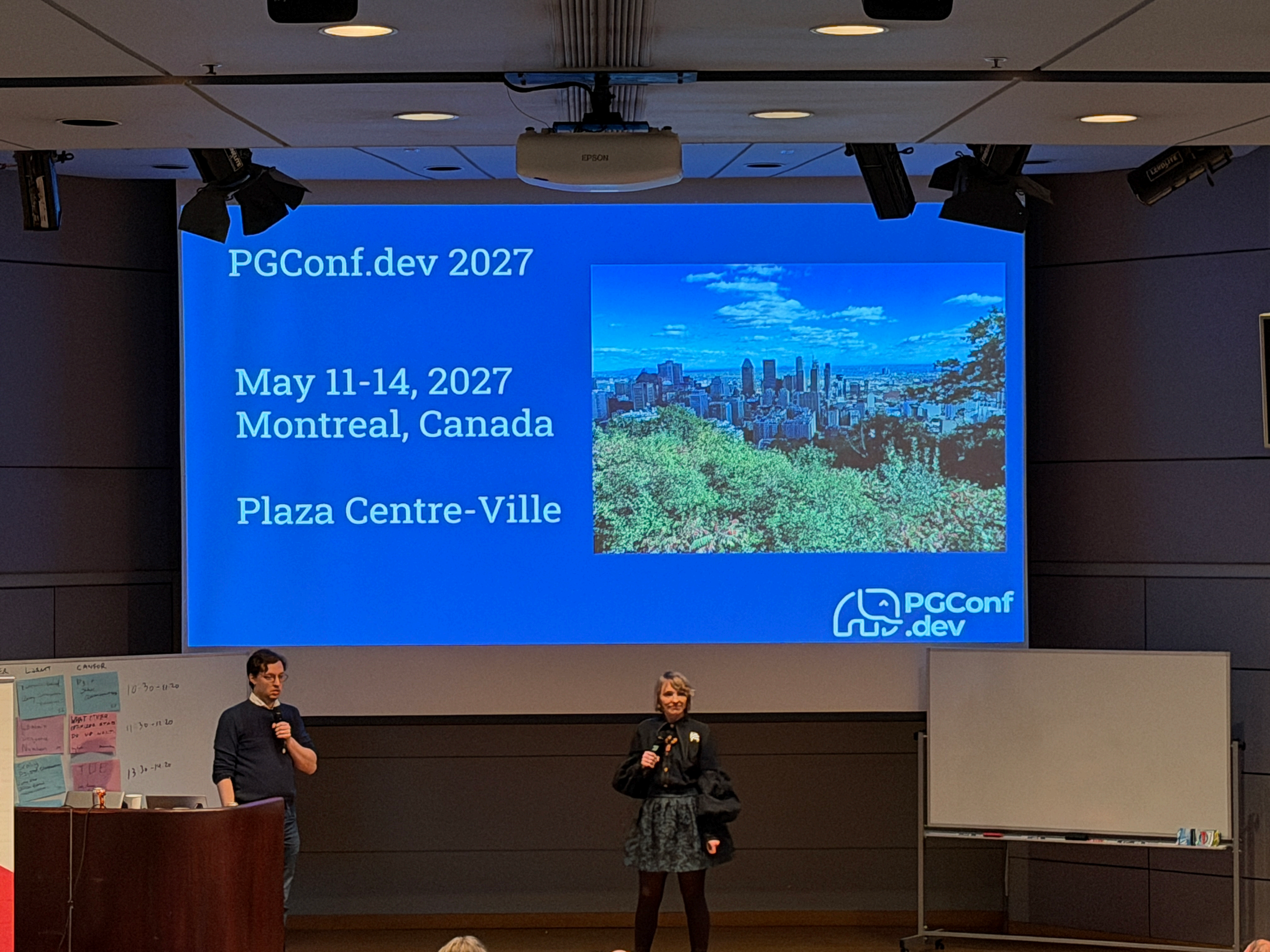 PGConf.dev 2027 Montreal
